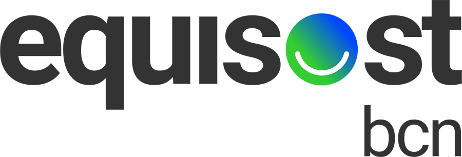 logo EQUISOST BCN – Fabricación de mobiliario sostenible elaborado con plásticos 100% reciclado para la ciudad y para las empresas.